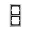 Cover frame Cover frame, 80mm, 2-gang, steel pure stainless steel Cover frame Cover frame, 80mm, 2-gang, steel pure stainless steel