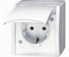 SCHUKO® socket outlet with hinged lid SCHUKO® socket outlet with hinged lid