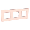 Unica Quadro Pearl - cover frame - 3 gangs, H71 - 